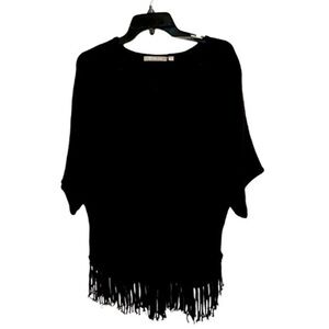 Women’s Sweater Poncho by NY Collection - Size S - NWT